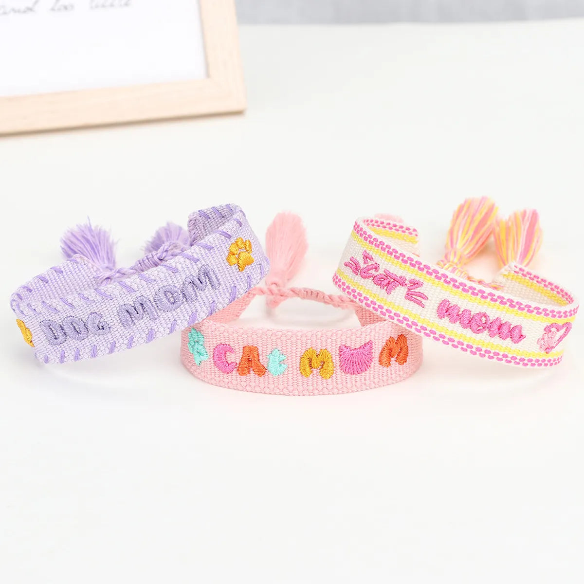 Basic Modern Style Letter Heart Shape Rope Wholesale Bracelets