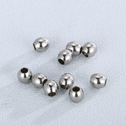 10 Pieces Stainless Steel Round