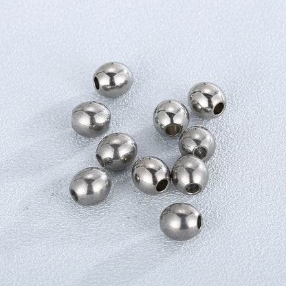 10 Pieces Stainless Steel Round