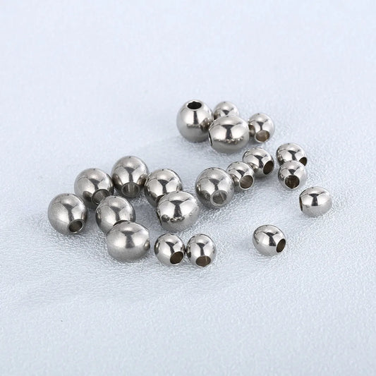 10 Pieces Stainless Steel Round