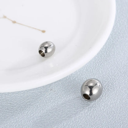 10 Pieces Stainless Steel Round