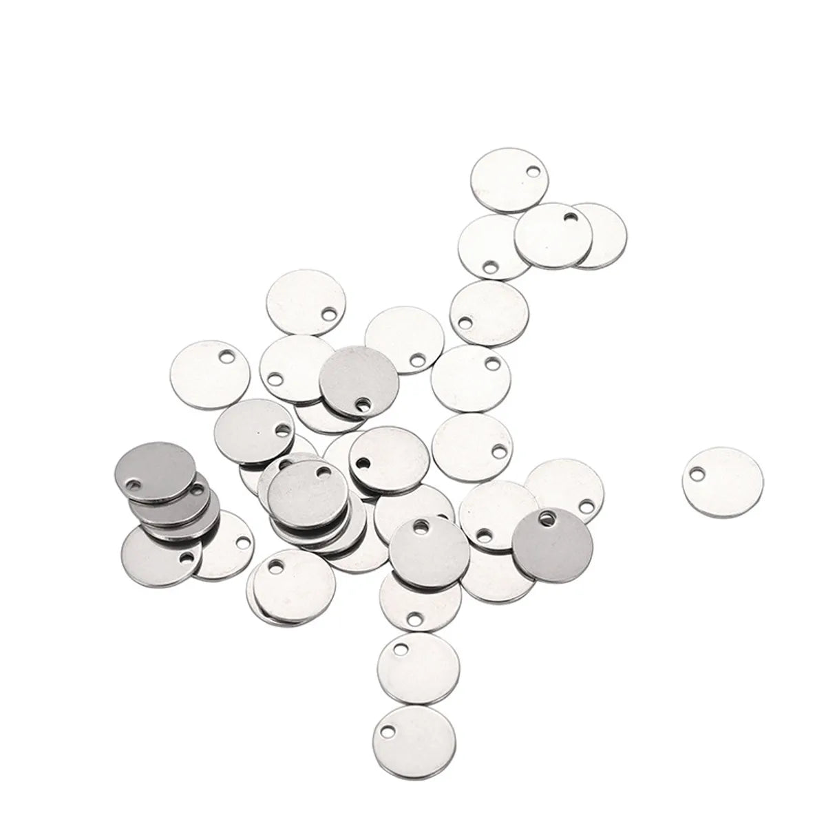 Basic Round Stainless Steel Wholesale Jewelry Accessories