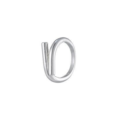 Basic Simple Style Classic Style Geometric Solid Color Alloy Wholesale Rings