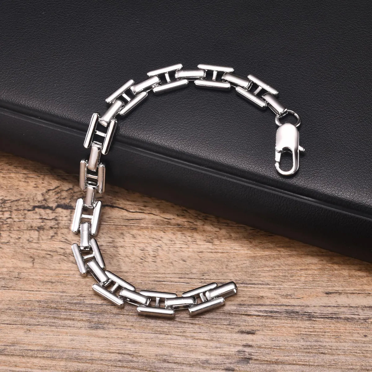 Basic Simple Style Letter 201 Stainless Steel Men'S Bracelets