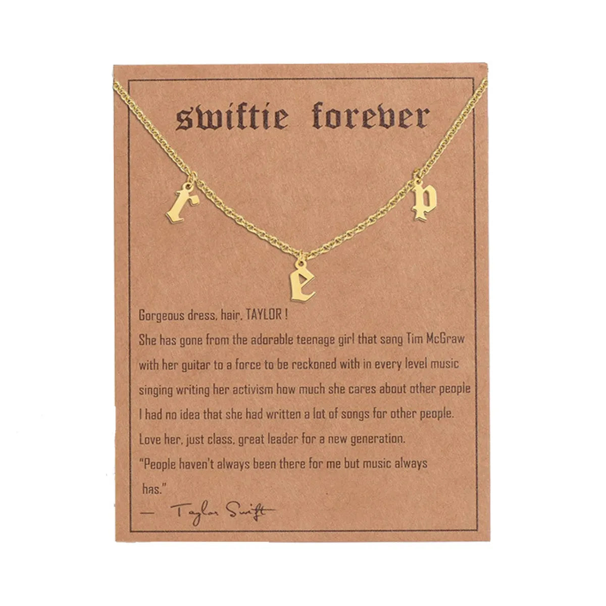 Basic Simple Style Letter Stainless Steel Plating Pendant Necklace