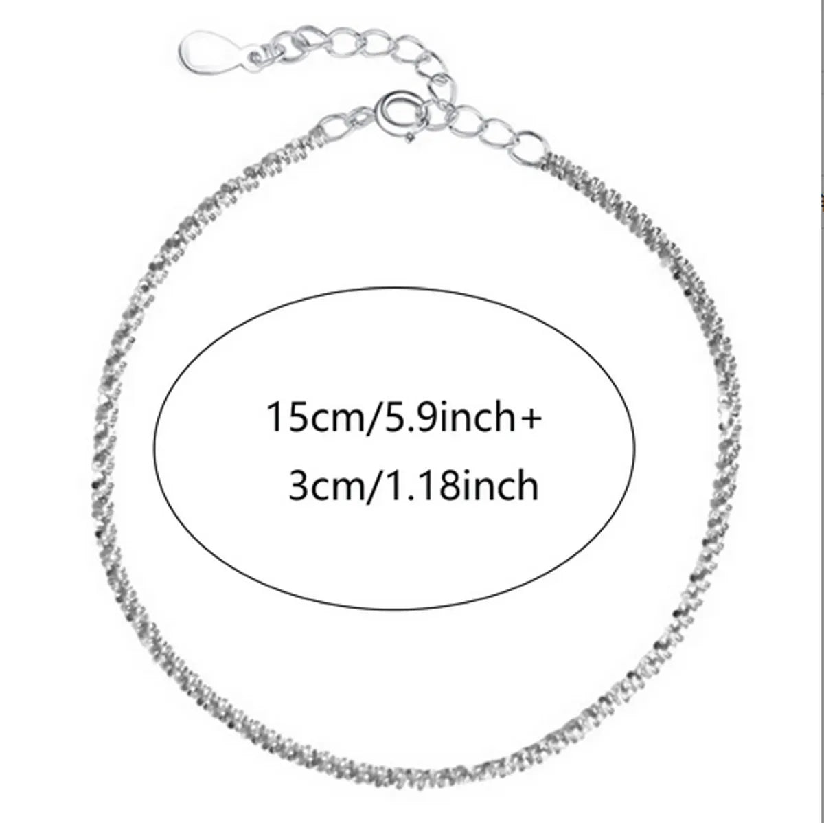 Basic Simple Style Lines Aluminum-Magnesium Alloy Wholesale Bracelets