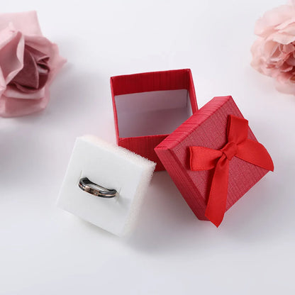 Basic Simple Style Solid Color Jewelry Boxes