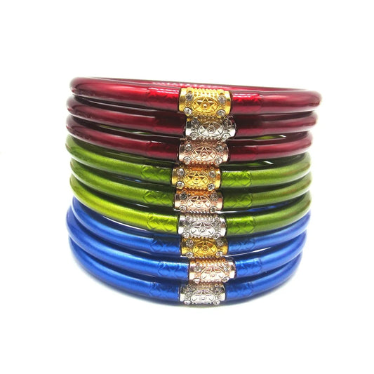 Basic Solid Color Plastic Unisex Wristband