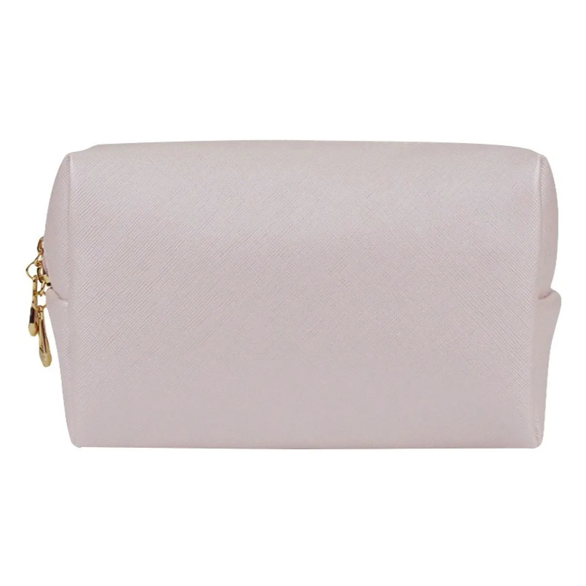 Basic Solid Color Pu Leather Square Makeup Bags