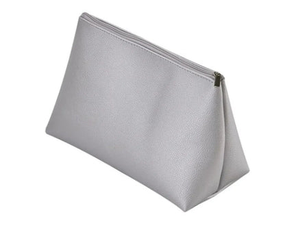 Basic Solid Color Pvc Square Makeup Bags