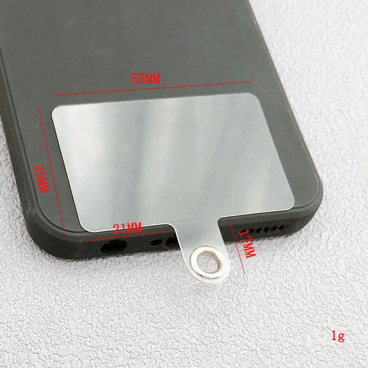 Basic Transparent Plastic Hanging Piece