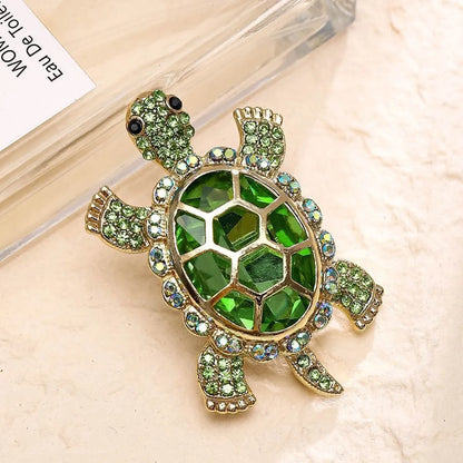 Beach Animal Artificial Gemstones Alloy Unisex Corsage