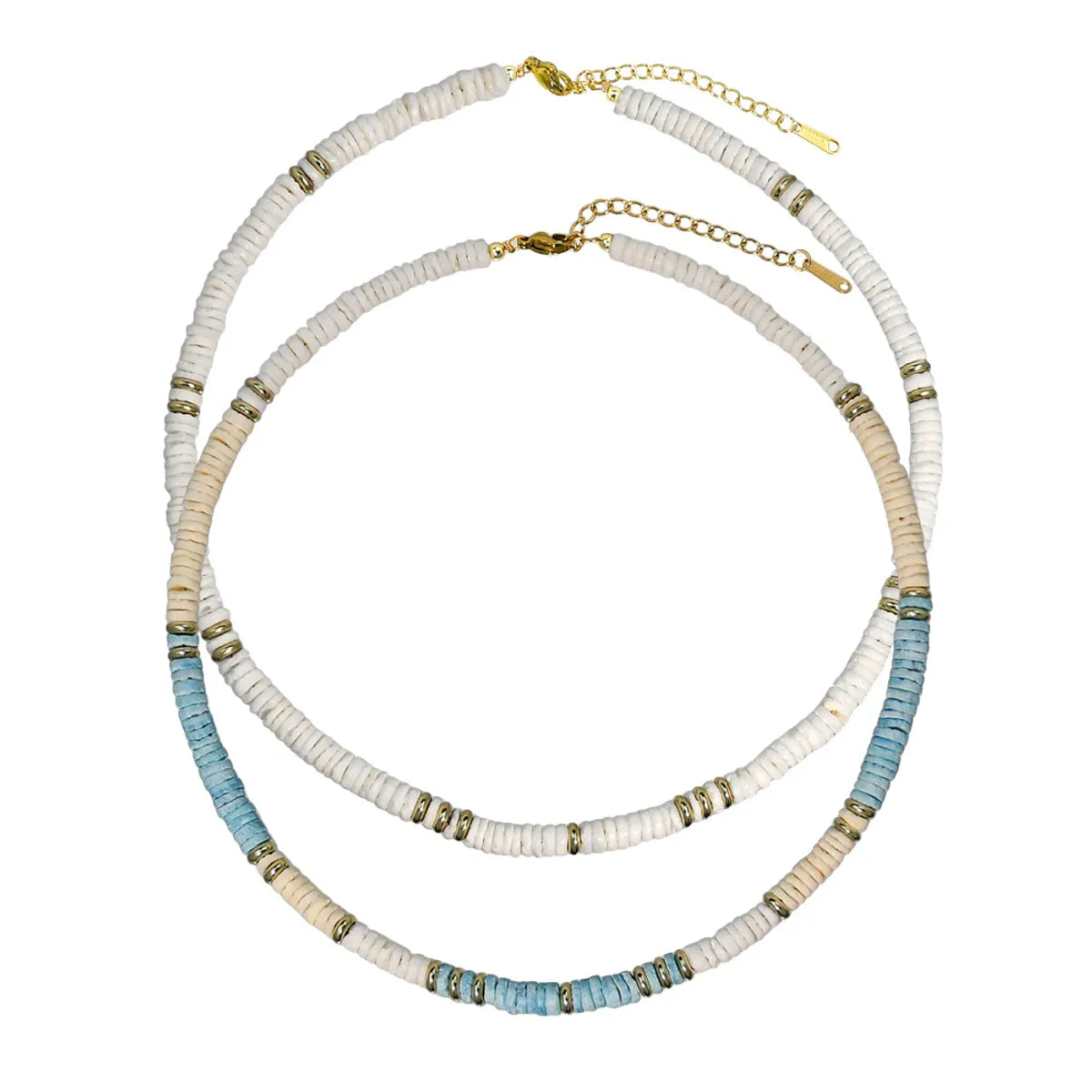 Beach Geometric Shell Beaded Women's Necklace