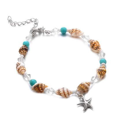 Beach Starfish Alloy Wholesale Anklet