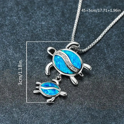 Beach Sweet Tortoise Alloy Wholesale Pendant Necklace