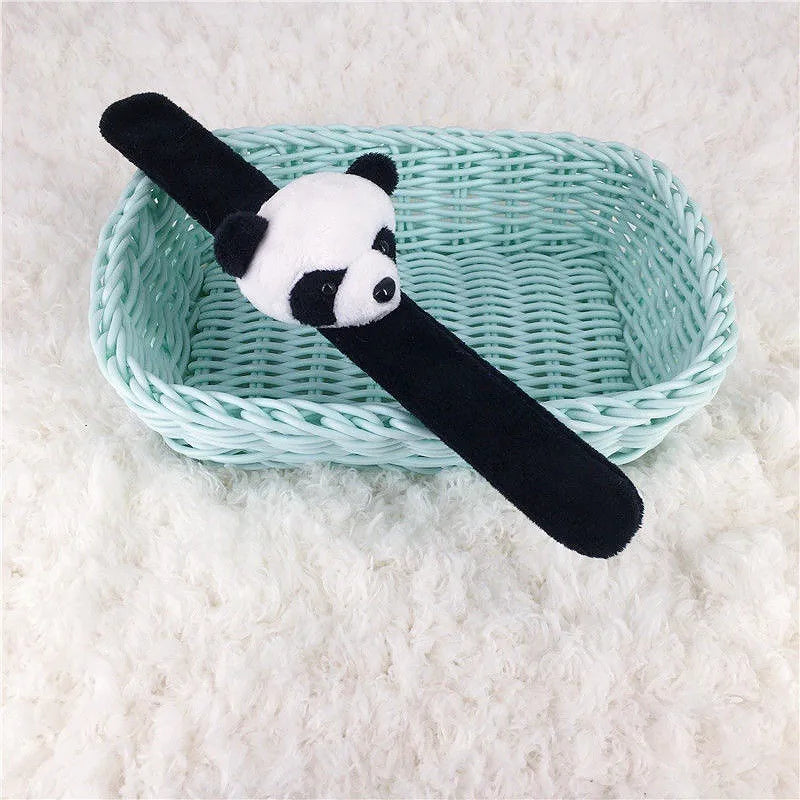 Bear Brooch Hairpin Cartoon Japanese Style Hair Rope Animal Plush Doll Hairband Children'S Headwear Hair Accessories Panda Headband