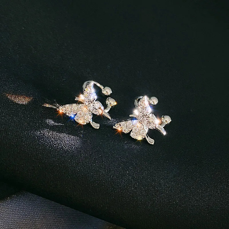 Beautiful Super Fairy Bow Earrings Earrings