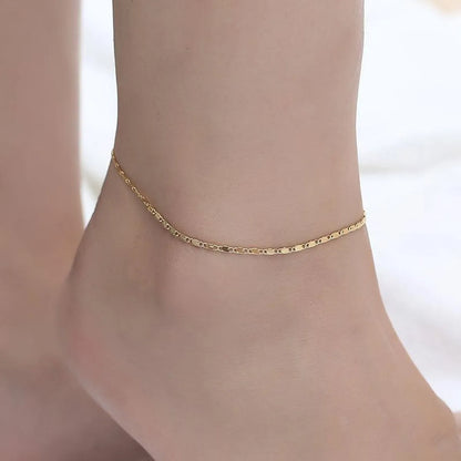 Best Selling Anklet Beach Ladies Anklet Foot Metal Chain Fashion Foot Bare Chain Wholesale