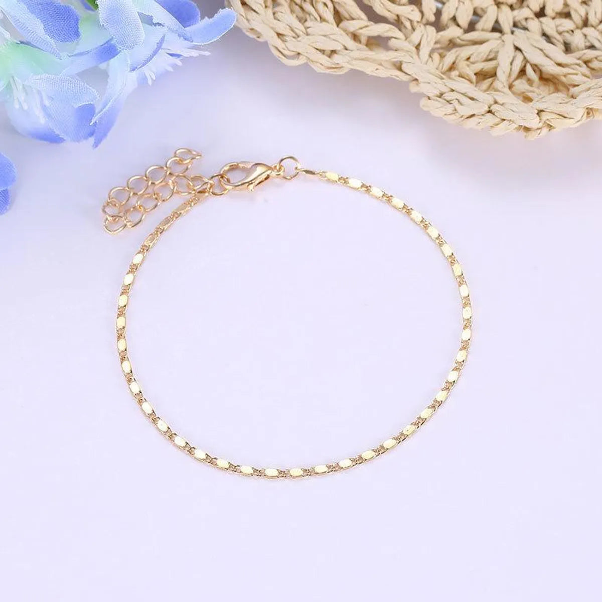 Best Selling Anklet Beach Ladies Anklet Foot Metal Chain Fashion Foot Bare Chain Wholesale