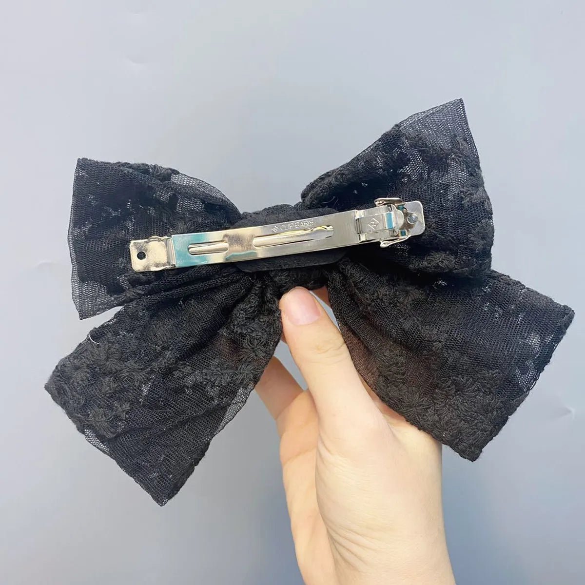 Big Lace Double Bow Hairpin