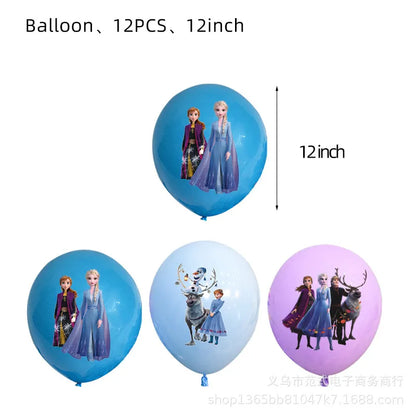 Birthday Cartoon Emulsion Party Balloons