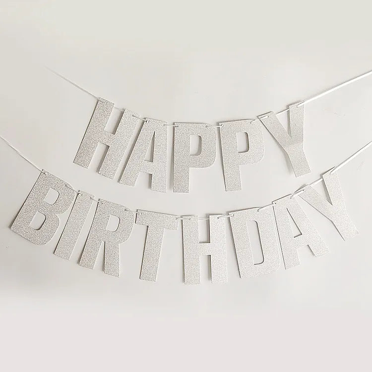 Birthday Casual Simple Style Letter Holiday Daily Party Banner