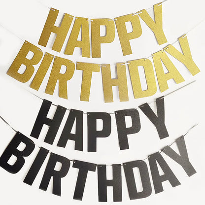 Birthday Casual Simple Style Letter Holiday Daily Party Banner