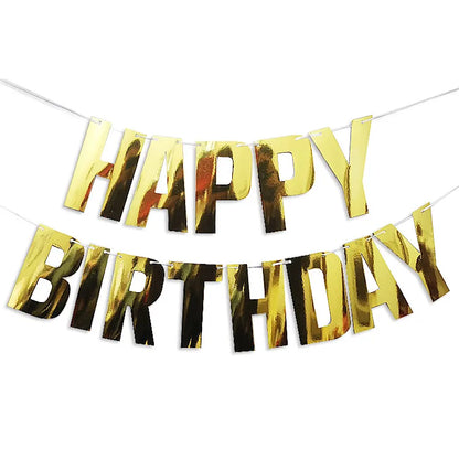 Birthday Casual Simple Style Letter Holiday Daily Party Banner