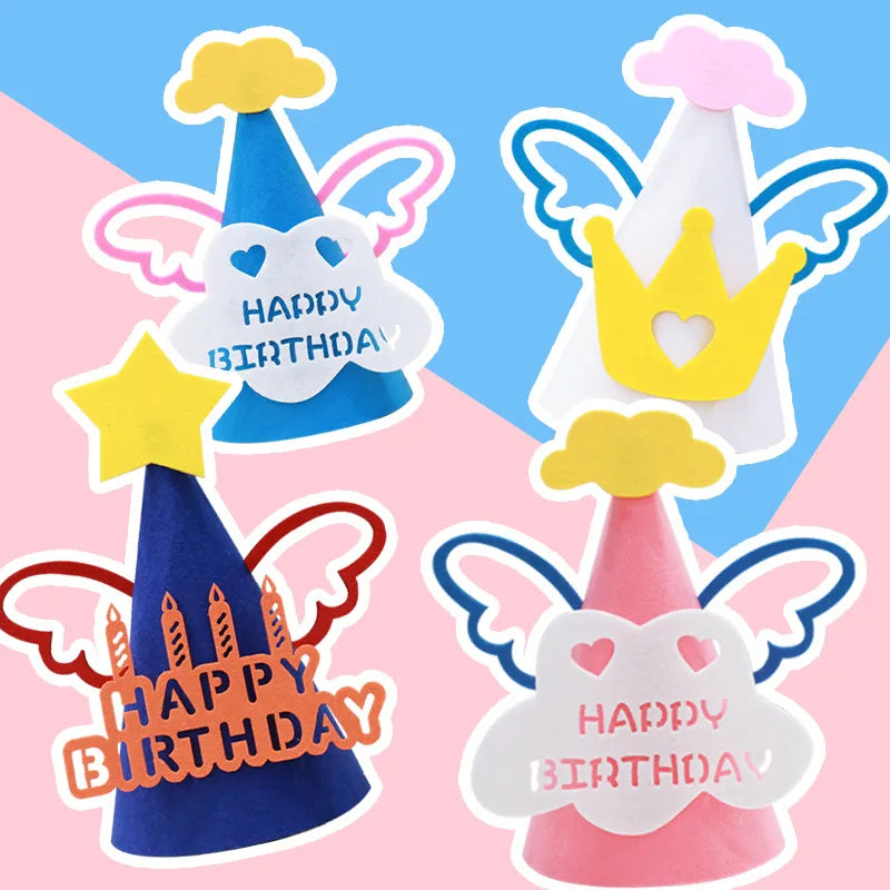 Birthday Clouds Letter Cloth Party Costume Props