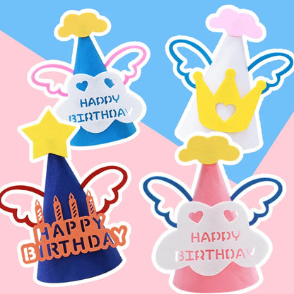 Birthday Clouds Letter Cloth Party Costume Props