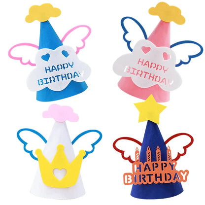 Birthday Clouds Letter Cloth Party Costume Props