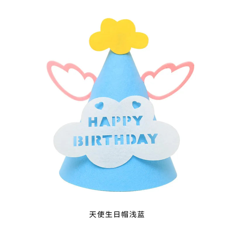 Birthday Clouds Letter Cloth Party Costume Props