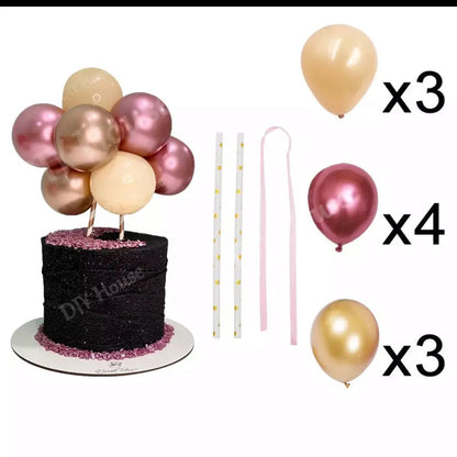 Birthday Colorful Emulsion Metal Party Balloons 1 Set