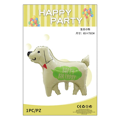 Birthday Cute Animal Aluminum Film Party Festival Balloons