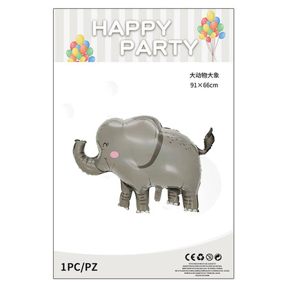 Birthday Cute Animal Aluminum Film Party Festival Balloons