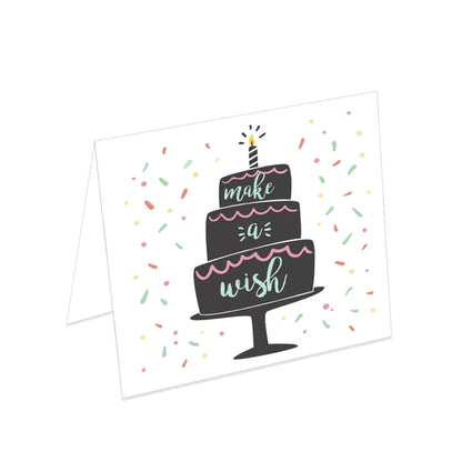 Birthday Cute Cartoon Letter Paper Card