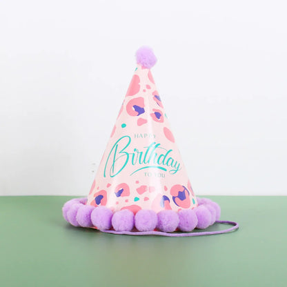 Birthday Cute Letter Paper Festival Birthday Hat