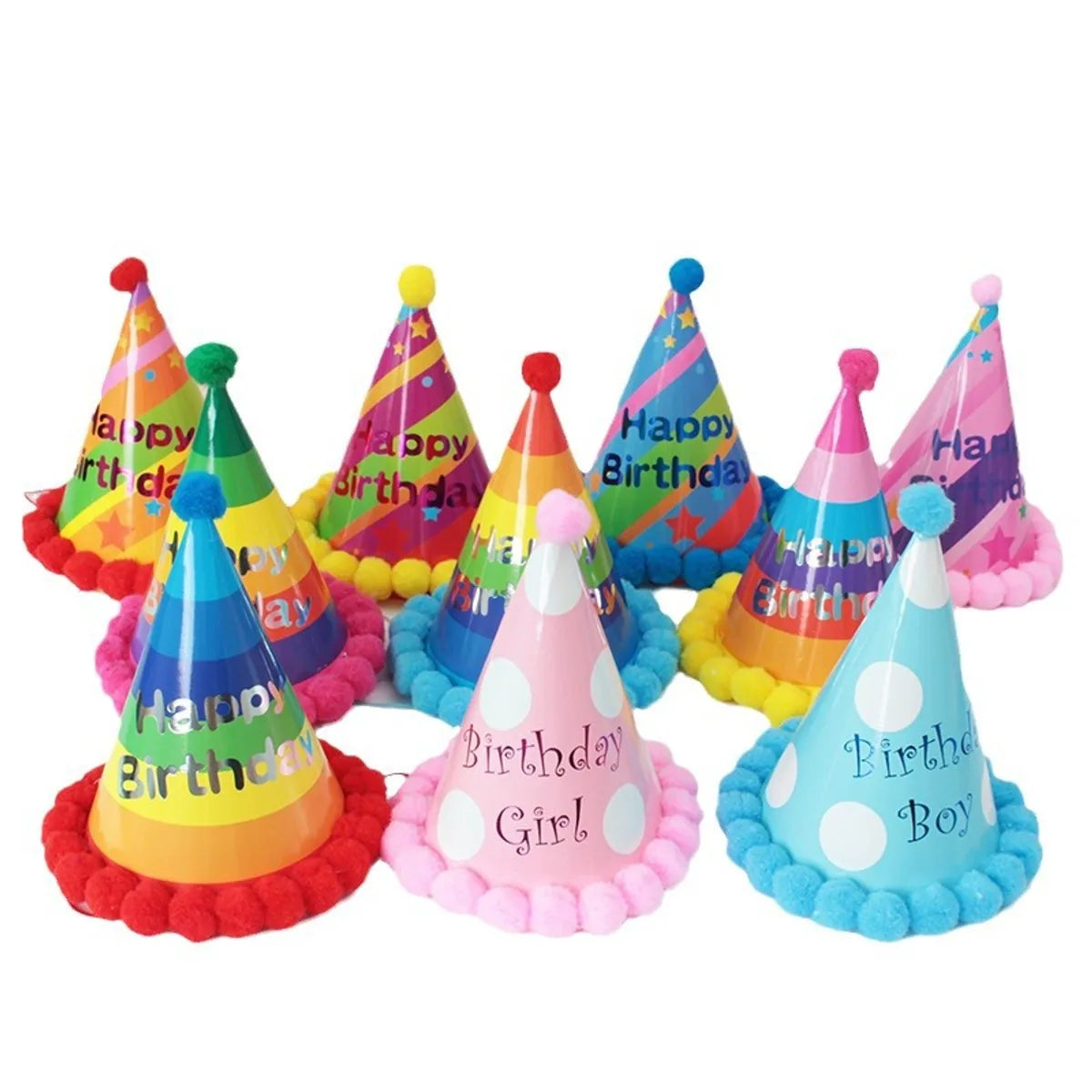 Birthday Cute Letter Paper Festival Birthday Hat