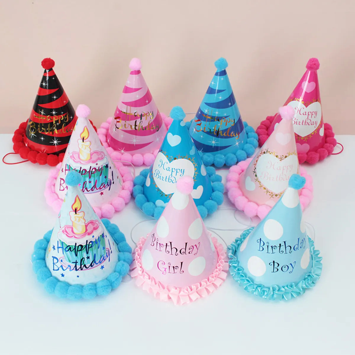 Birthday Cute Letter Paper Festival Birthday Hat