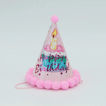 Birthday Cute Letter Paper Festival Birthday Hat