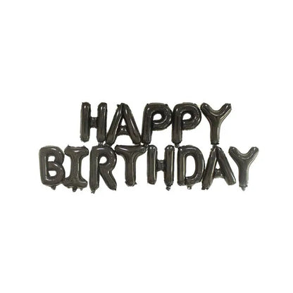 Birthday Letter Aluminum Film Party Balloon