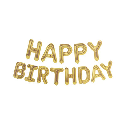 Birthday Letter Aluminum Film Party Balloon