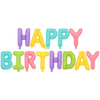 Birthday Letter Aluminum Film Party Balloon