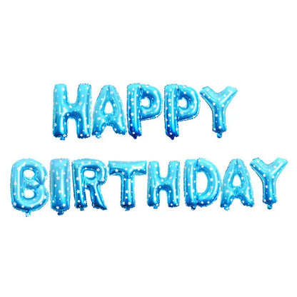 Birthday Letter Aluminum Film Party Balloon