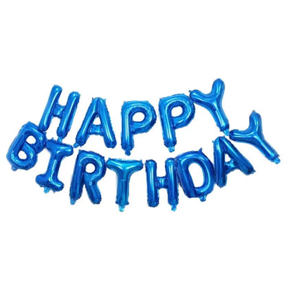 Birthday Letter Aluminum Film Party Balloon