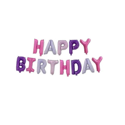 Birthday Letter Aluminum Film Party Balloon