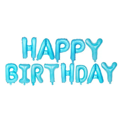 Birthday Letter Aluminum Film Party Balloon