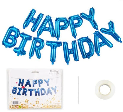 Birthday Letter Aluminum Film Party Balloons 1 Set