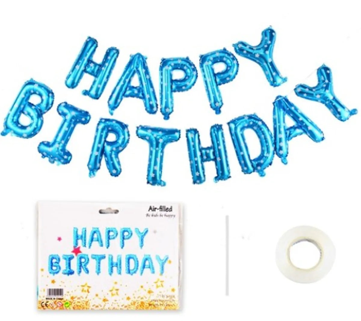 Birthday Letter Aluminum Film Party Balloons 1 Set