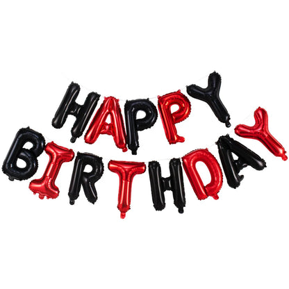 Birthday Letter Aluminum Film Party Balloons 1 Set